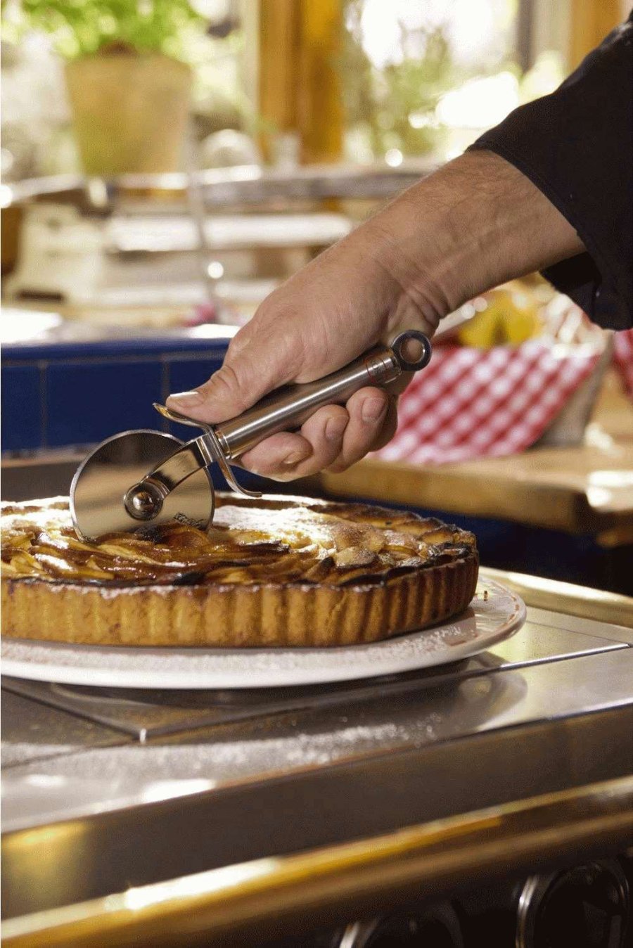 Rsle Pizzaschneider, Stahl