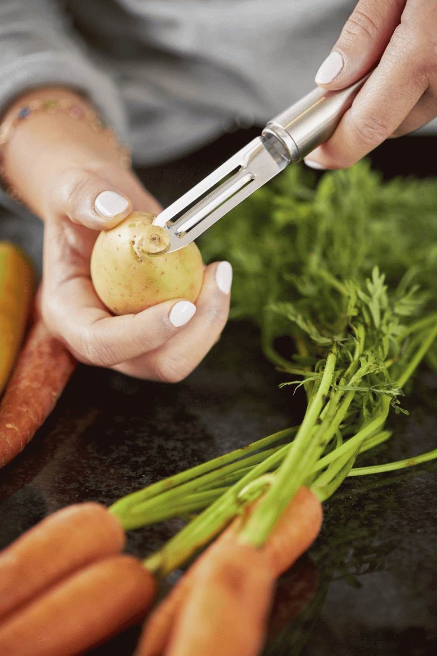 Rösle Sparschäler 19 cm, Stahl