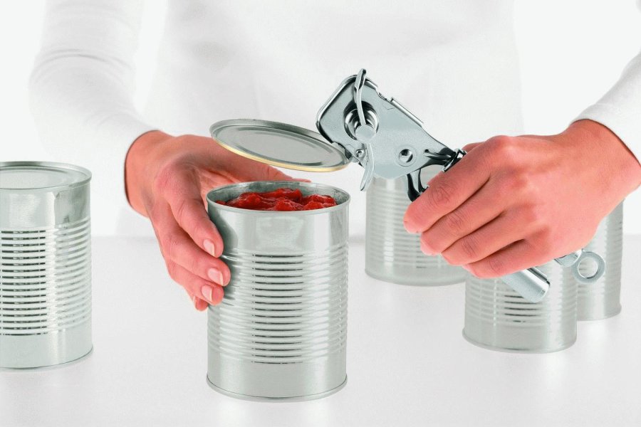 Rsle Dosenffner 20 cm, Stahl