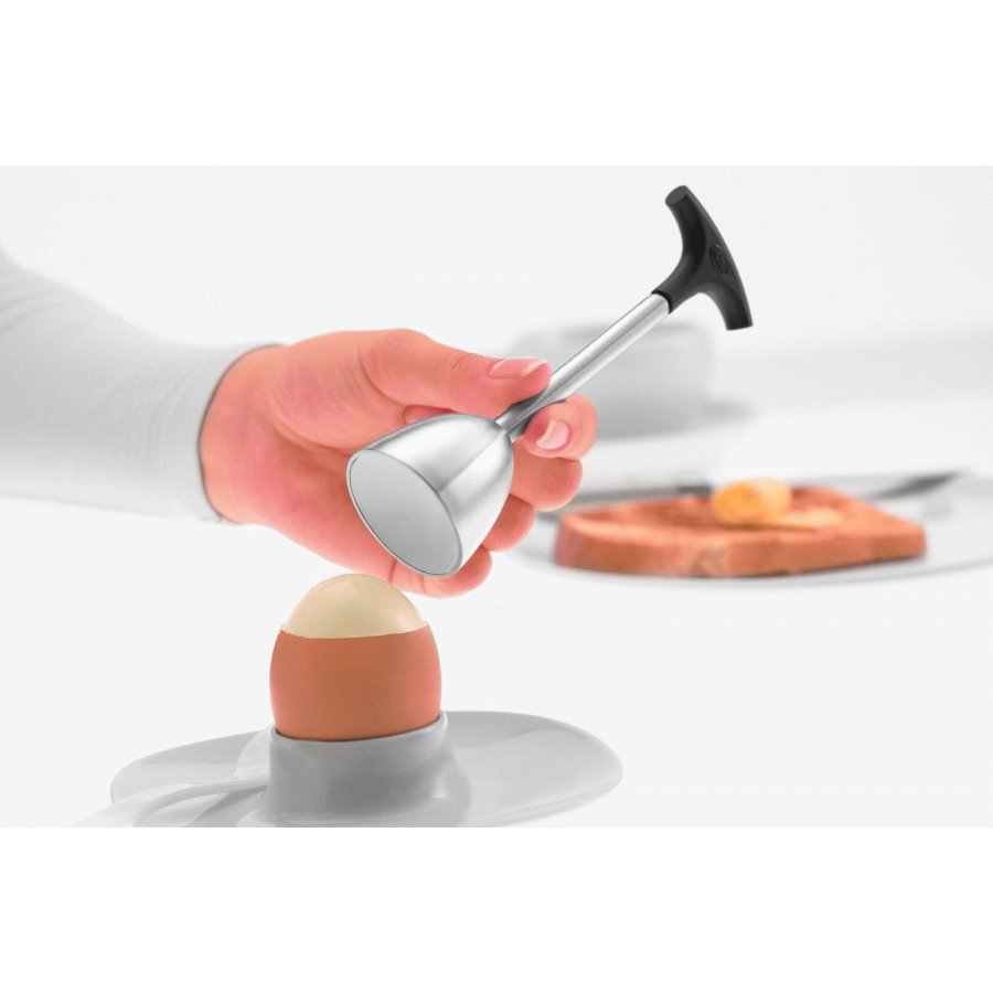 Rsle Eierkpfer 14 cm, Stahl/Schwarz