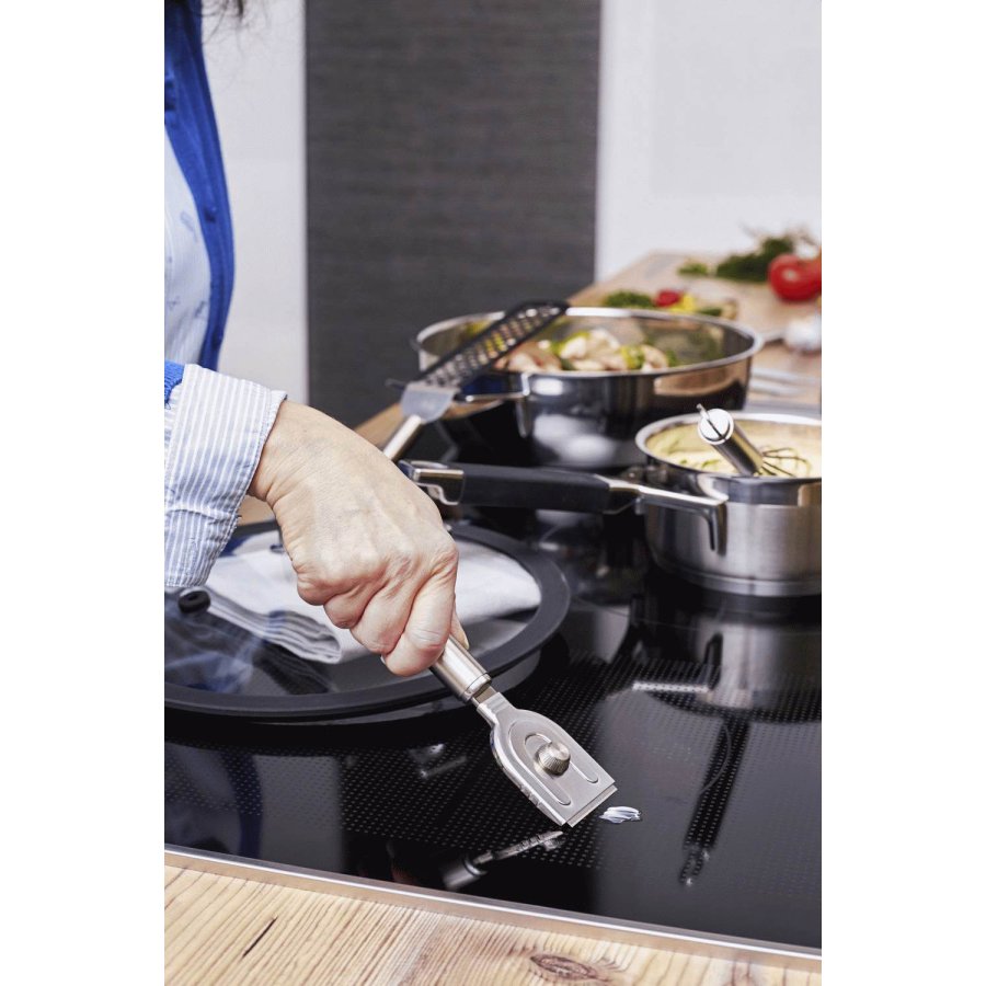 Rsle Reiniger fr Glaskeramik-Kochflchen 19,5 cm, Stahl