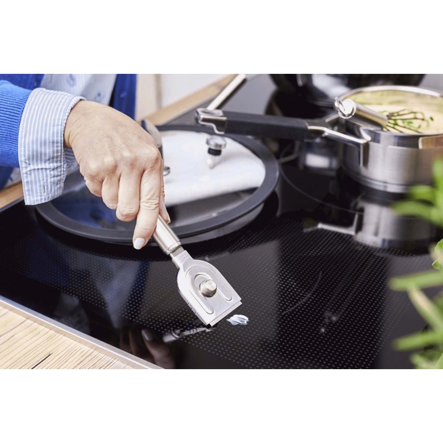 Rsle Reiniger fr Glaskeramik-Kochflchen 19,5 cm, Stahl