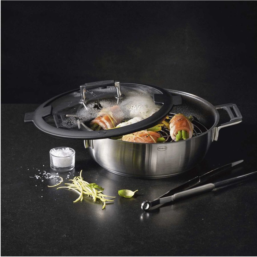 Rösle Patisseriezange 18 cm, Stahl