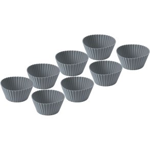 Funktion Muffinform 8er Set, Grau