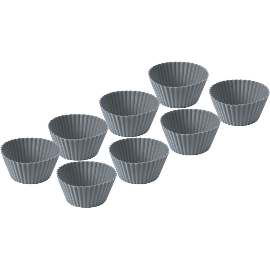 Funktion Muffinform 8er Set, Grau