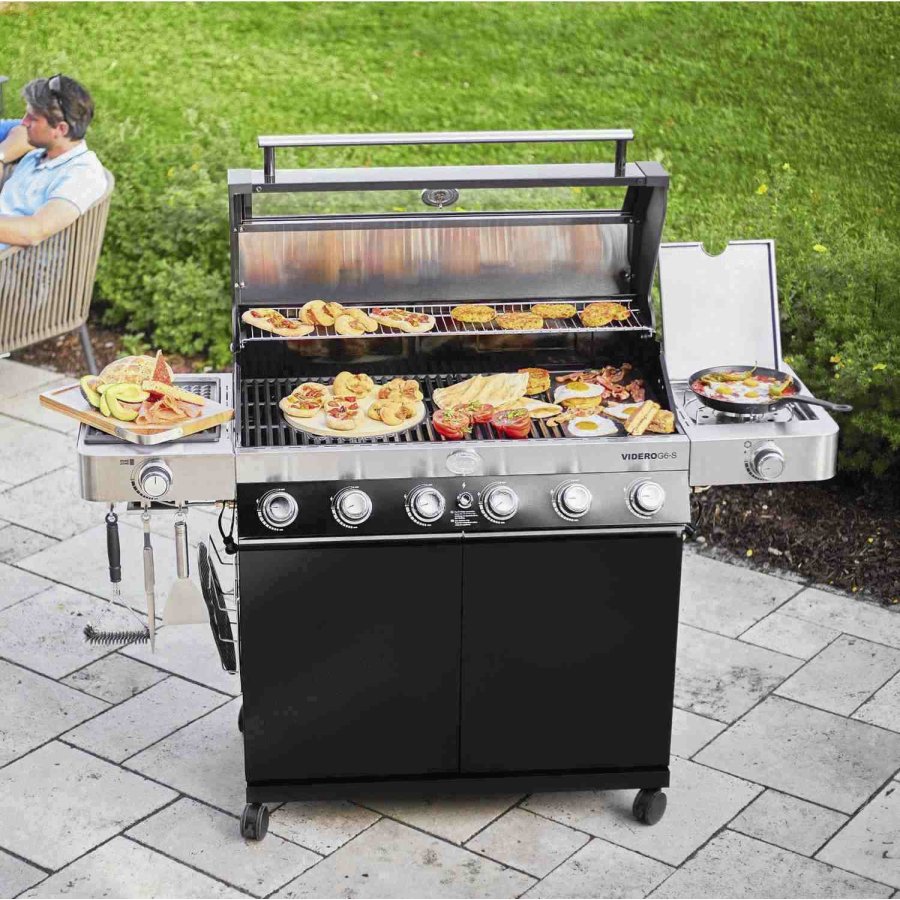 Rösle Schneidebrett mit Griff 24x36 cm, Holz/Stahl