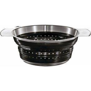 Rösle Faltbar Seiher, Stahl/Schwarz