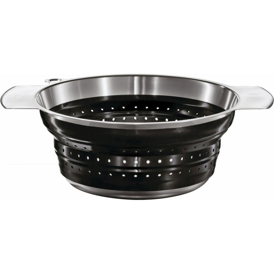 Rösle Faltbar Seiher, Stahl/Schwarz