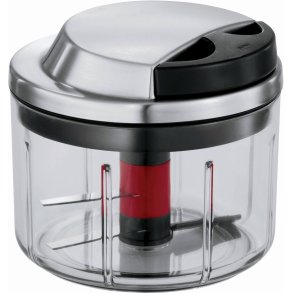 Rösle Multischneider mit Deckel 0,6 l, Stahl/Schwarz