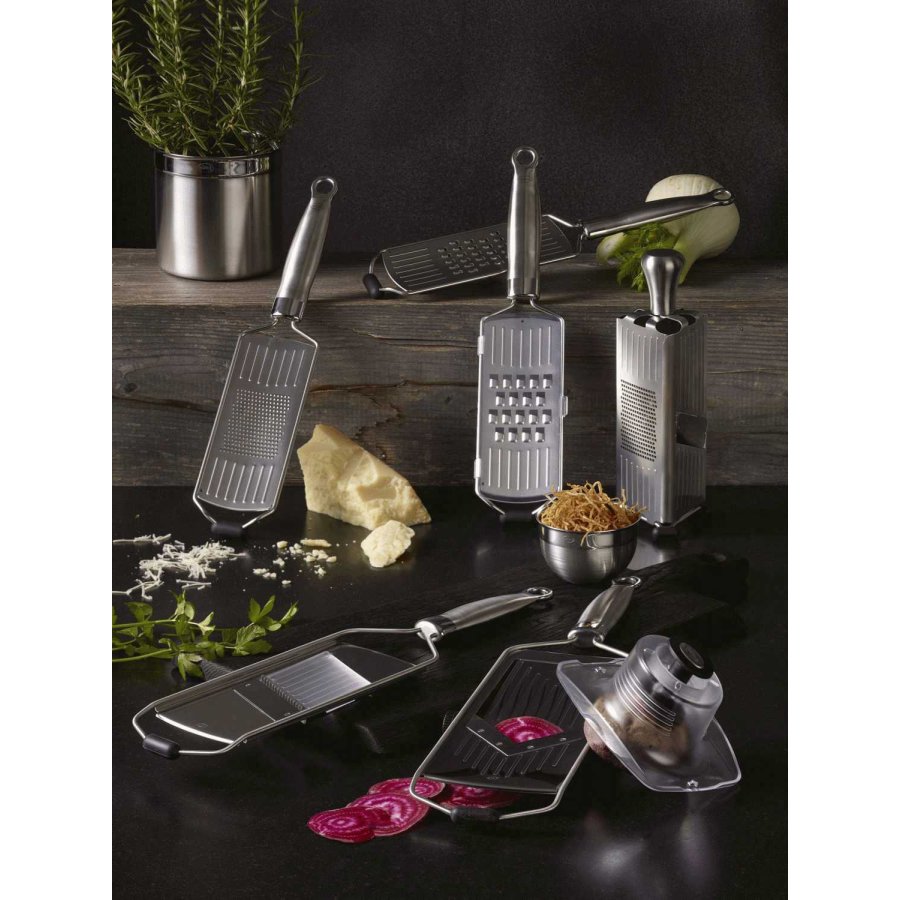 Rsle Juliennehobel mit 3 Schneidebretter, Stahl