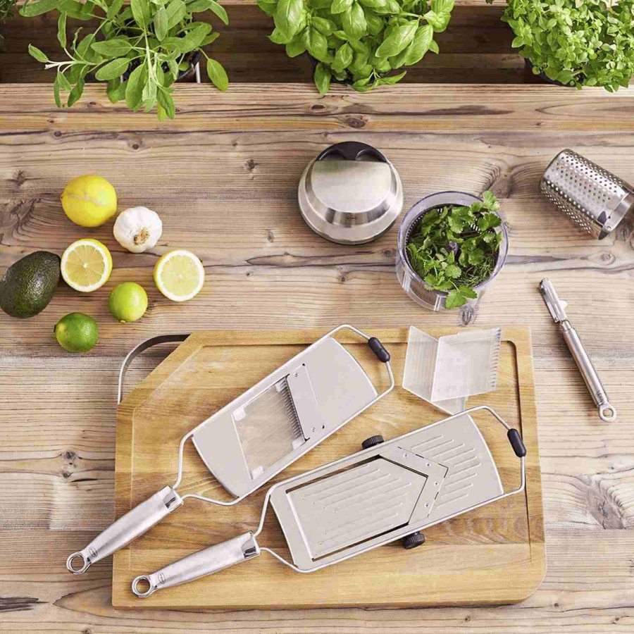 Rsle Hobel mit V-Klinge, Stahl