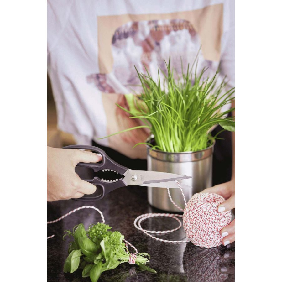 Rsle Kchenschere 22 cm, Stahl/Schwarz