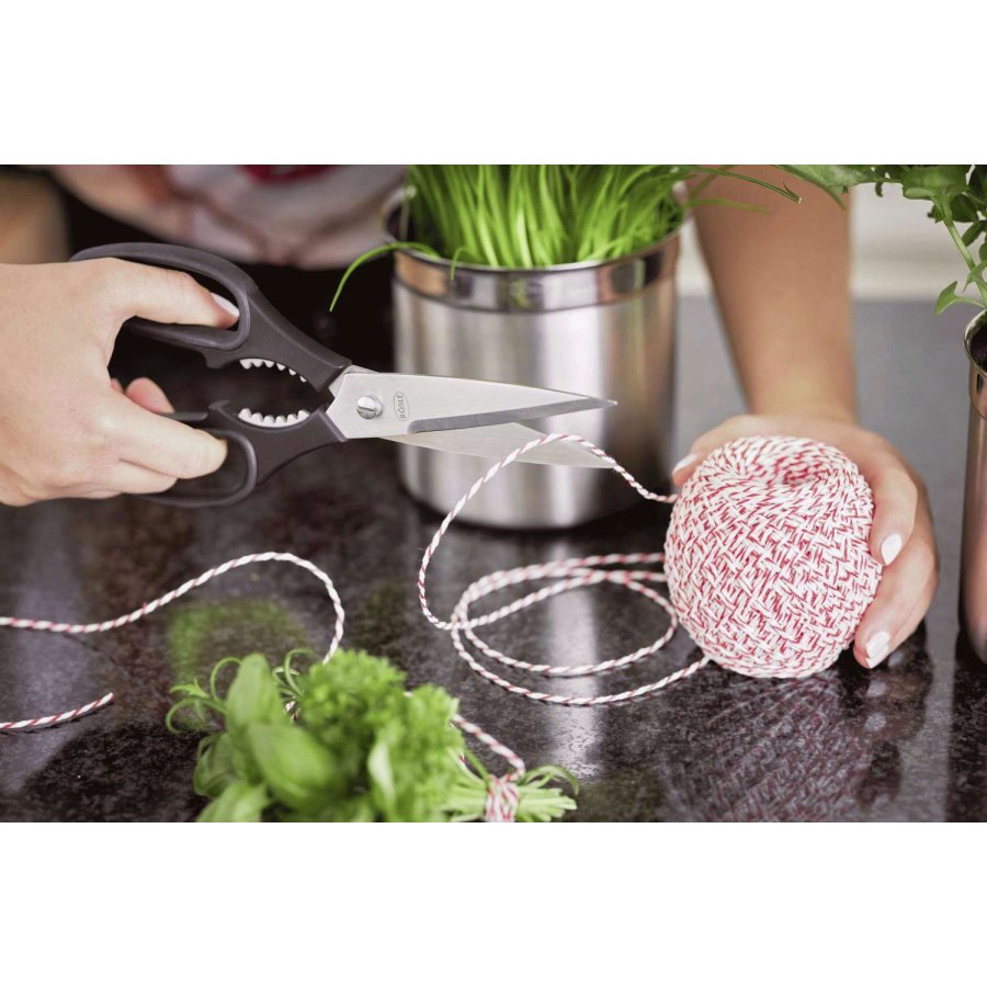 Rsle Kchenschere 22 cm, Stahl/Schwarz