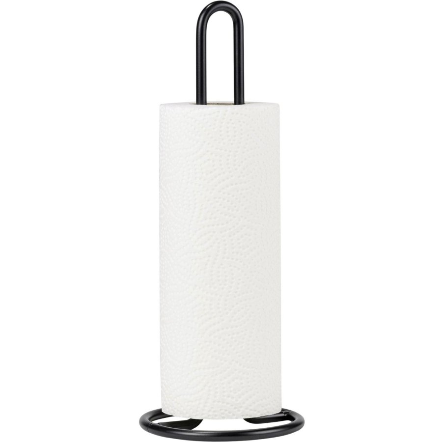 Funktion Kchenrollenhalter H32,5 cm, Schwarz