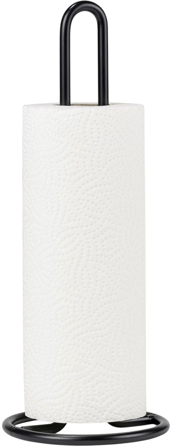 Funktion Kchenrollenhalter H32,5 cm, Schwarz