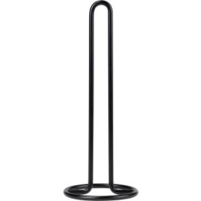 Funktion Kchenrollenhalter H32,5 cm, Schwarz