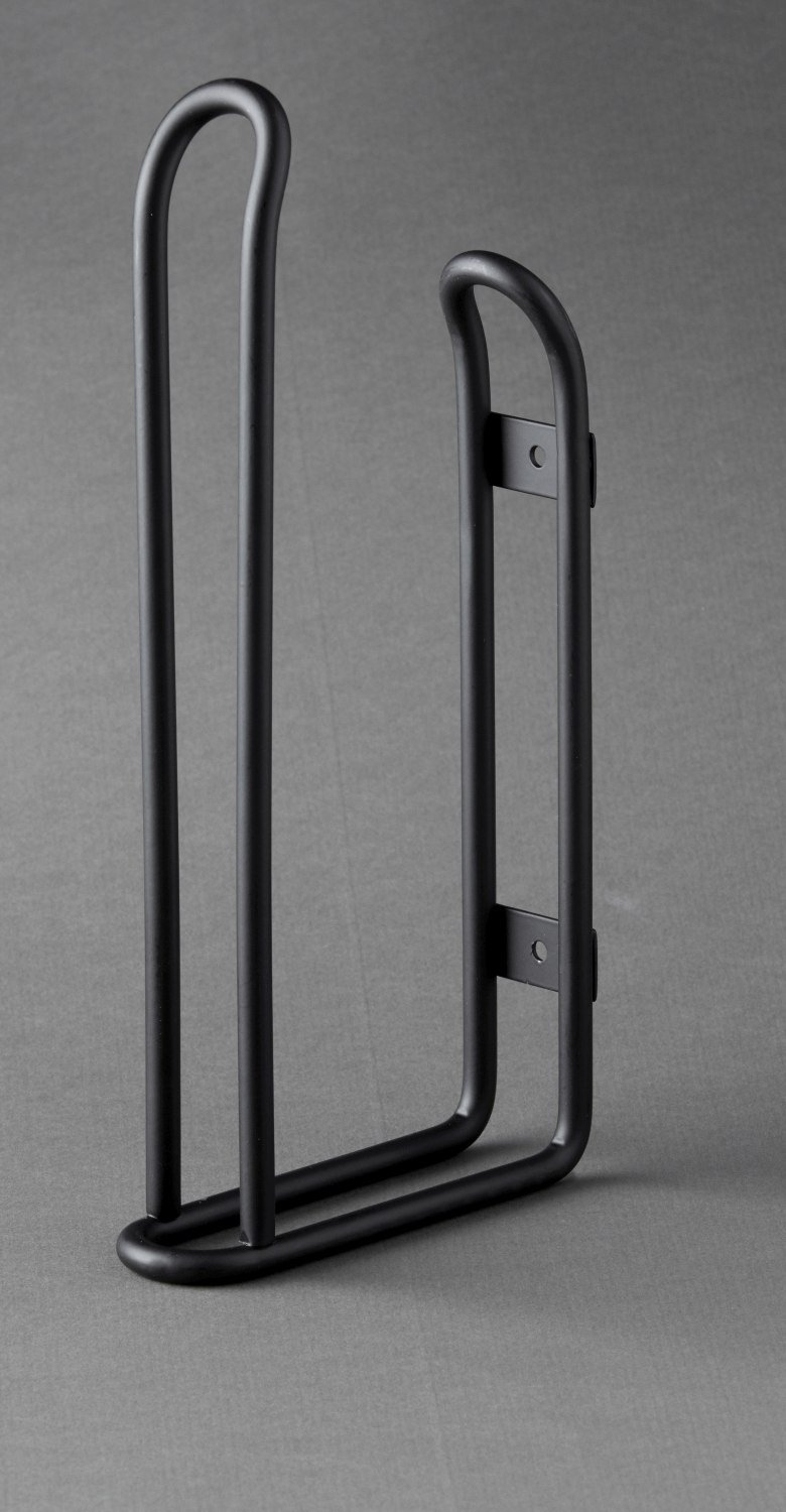 Funktion Wandmontierter Kchenrollenhalter H31,5 cm, Schwarz