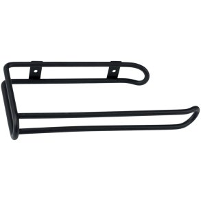 Funktion Wandmontierter Kchenrollenhalter H31,5 cm, Schwarz
