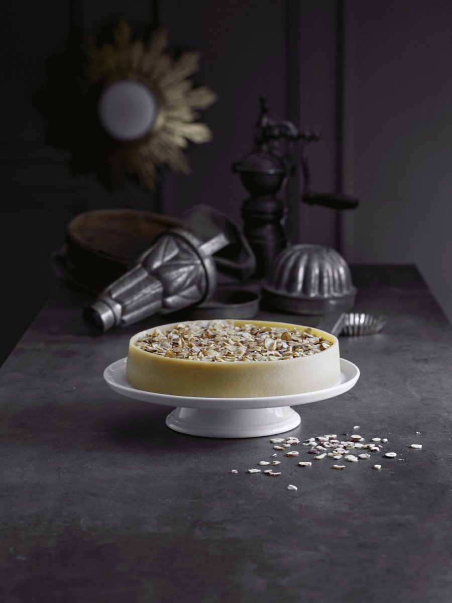 Pillivuyt Tortenplatte auf Sockel 30 cm, Wei