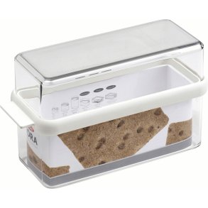 Mepal Stora Knckebrotbox 18x8x12 cm, Wei