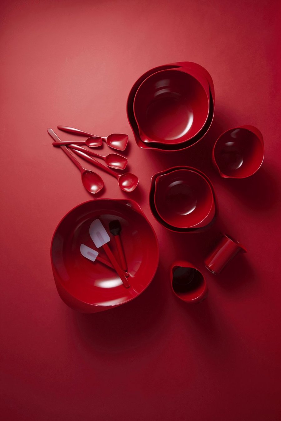 Rosti Classic Teigschaber 20 cm, Rot