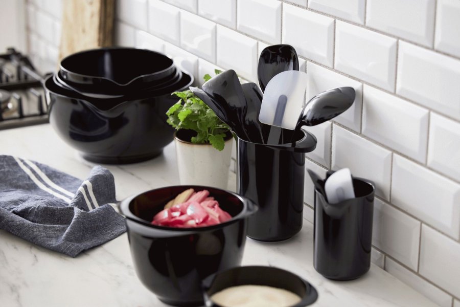 Rosti Classic Teigschaber 25,7 cm, Schwarz