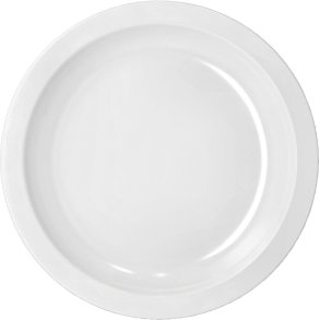 Rosti Hamlet Tallerken 18 cm, Hvid