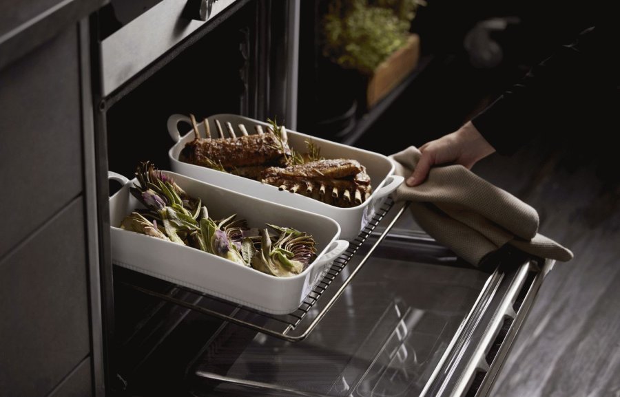 Pillivuyt Toulouse Gericht 2er Set 31x18 cm, Wei