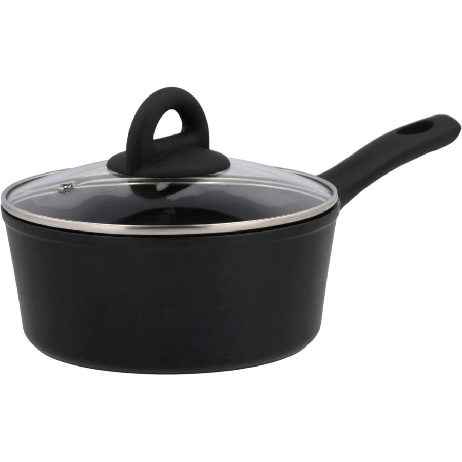 Pillivuyt Gourmet Ceramica Kasserolle 1,8 L, Schwarz