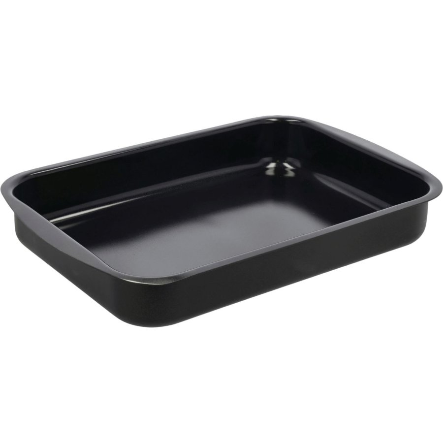 Funktion Ceramica Backform 25x35x6 cm, Schwarz Alu/Keramik
