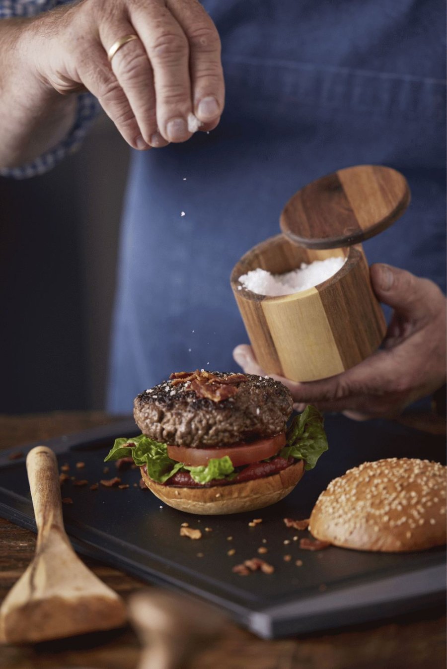 HOLM Schneidebrett 44x30x1 cm