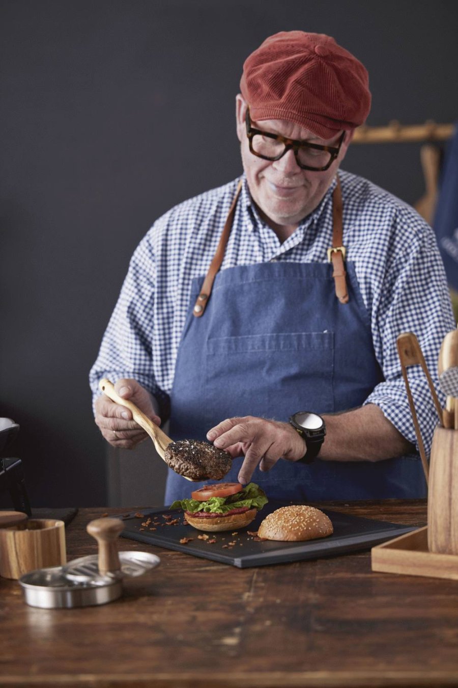 HOLM Schneidebrett 44x30x1 cm