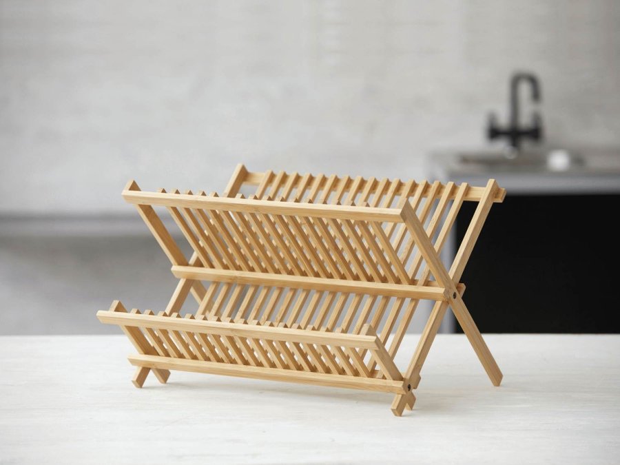 Funktion Geschirrstnder 42x35 cm, Bambus