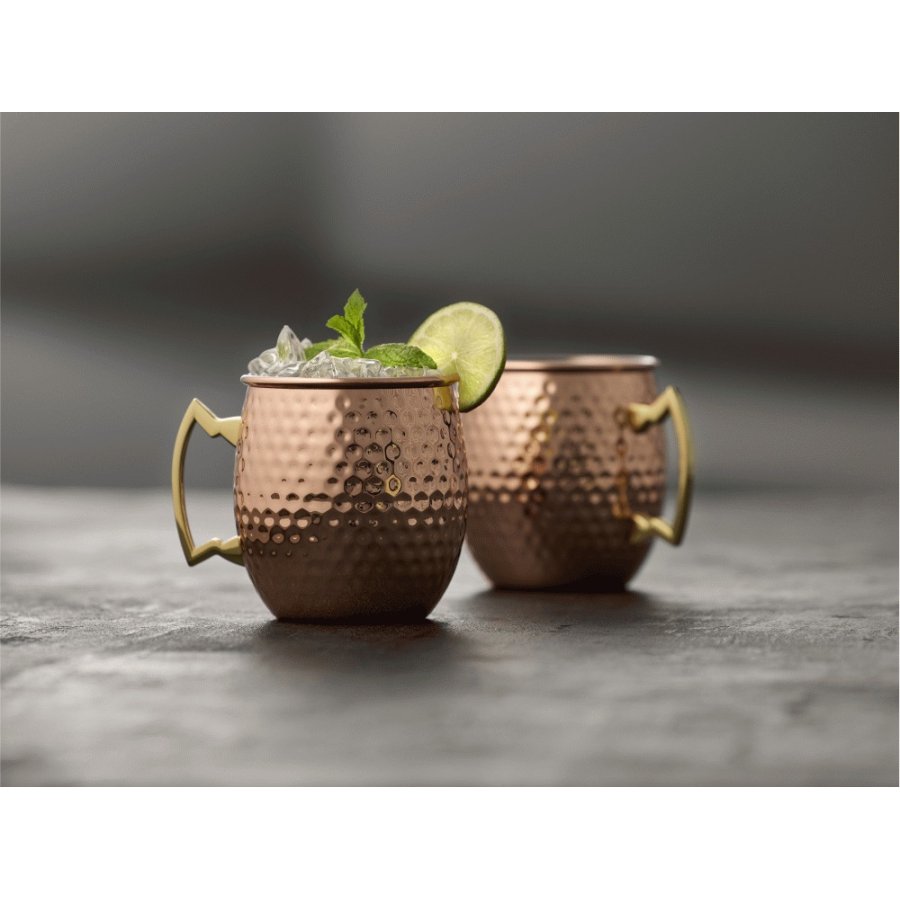 Lyngby Glas Moscow Mule Krus 2 stk. 40 cl, Kobber