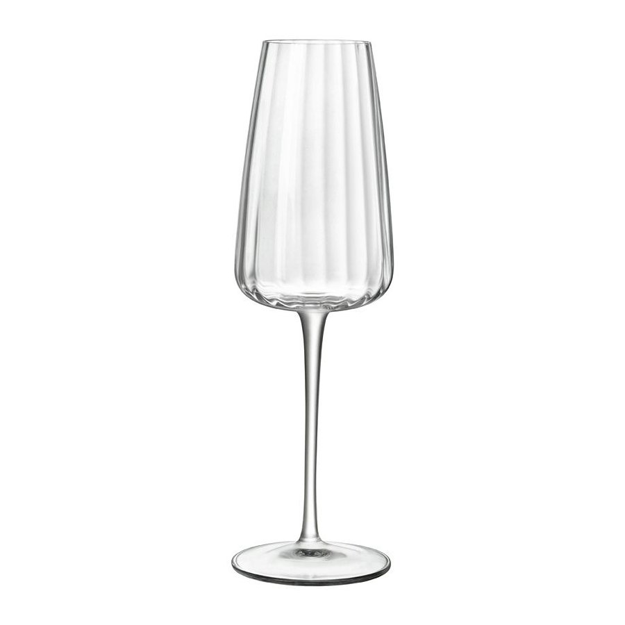 Luigi Bormioli Optica Champagneglas 4 stk. 21 cl