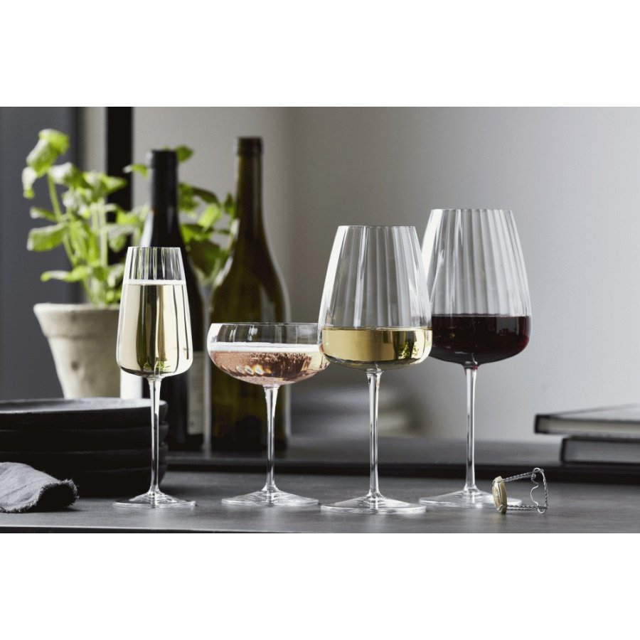 Luigi Bormioli Optica Champagneglas 4 stk. 21 cl