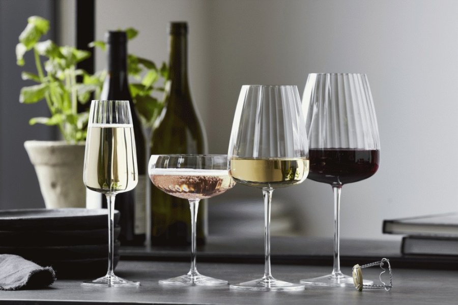 Luigi Bormioli Optica Champagneglas 4 stk. 21 cl