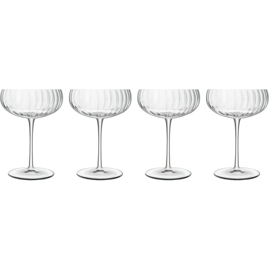 Luigi Bormioli Optica Champagneskl 4 stk. 30 cl