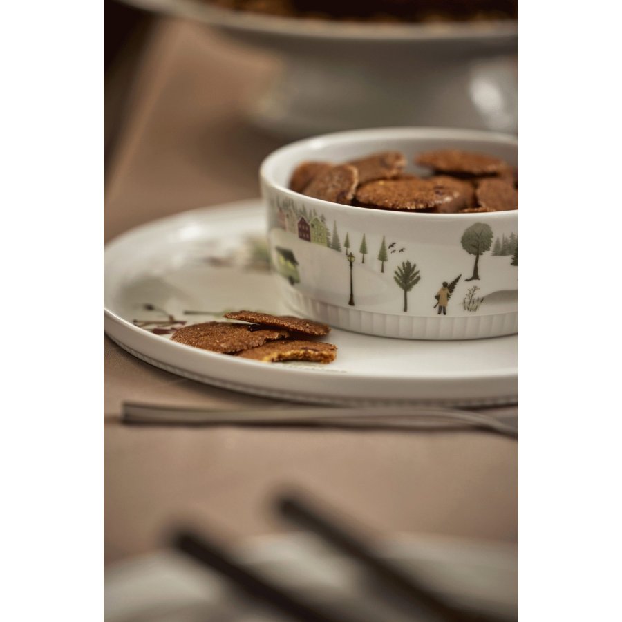 Pillivuyt Winter Schssel 14 cm, Wei