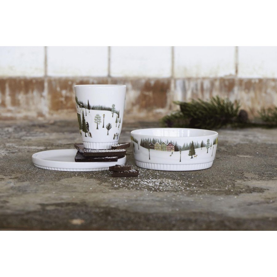 Pillivuyt Winter Teller 20 cm, Wei