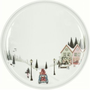 Pillivuyt Vinter Toulouse Tallerken 20 cm, Hvid