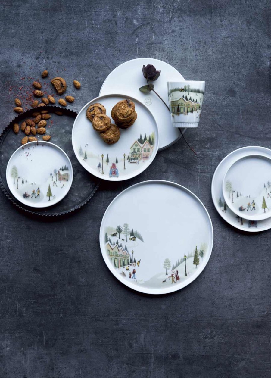 Pillivuyt Winter Teller 26 cm, Wei