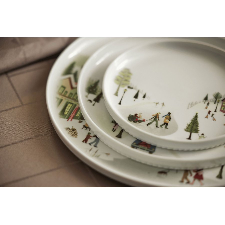Pillivuyt Winter Teller 26 cm, Wei