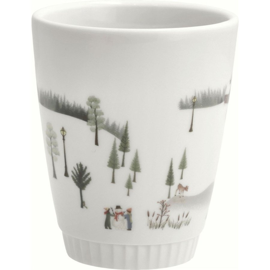 Pillivuyt Winter Becher 27 cl, Wei