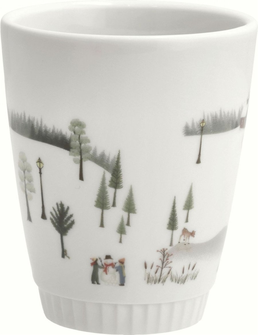 Pillivuyt Winter Becher 27 cl, Wei