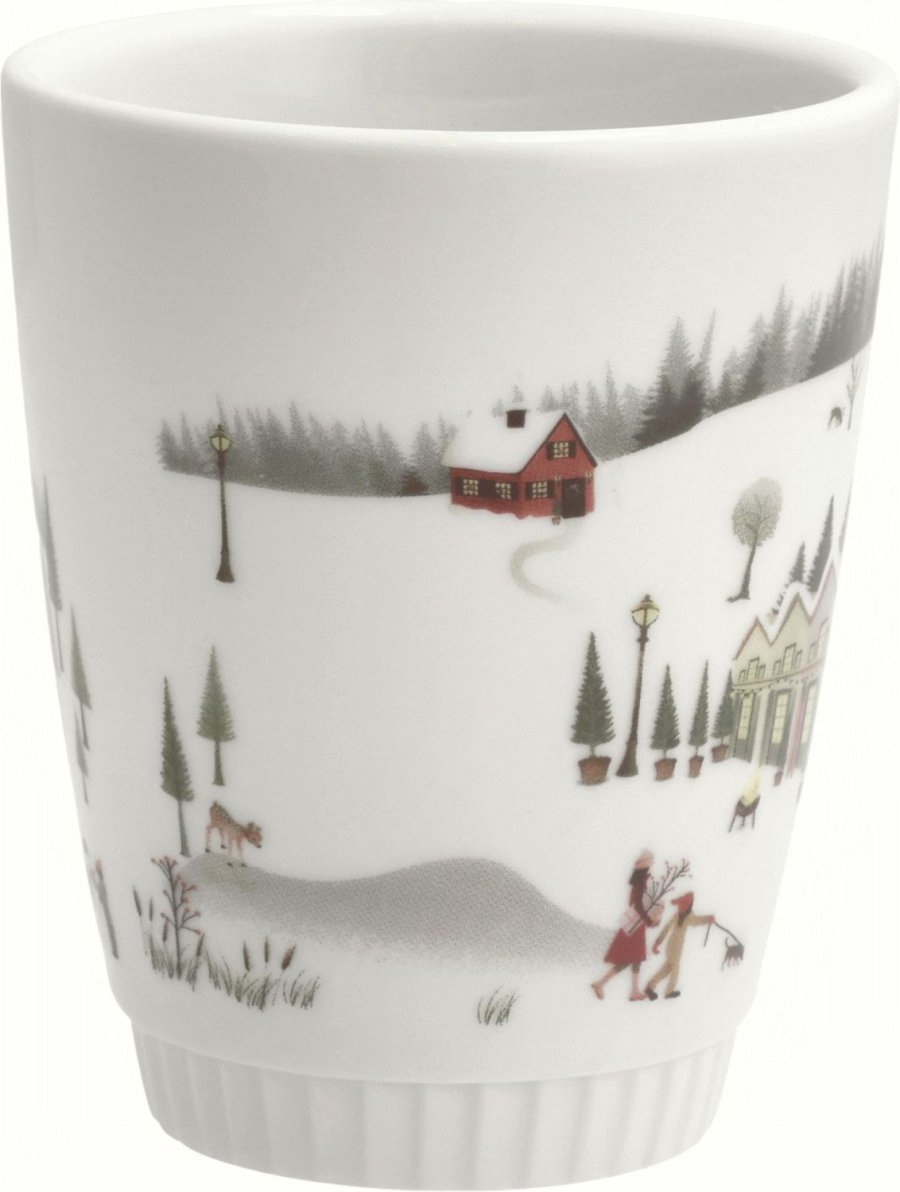 Pillivuyt Winter Becher 27 cl, Wei
