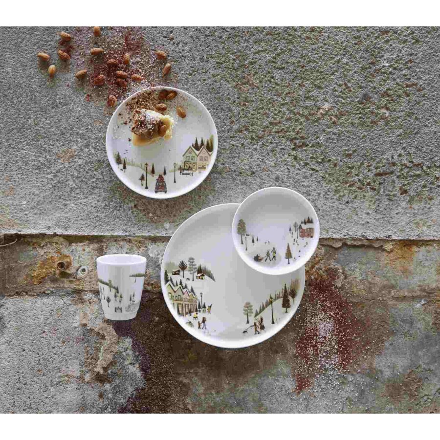 Pillivuyt Winter Becher 27 cl, Wei