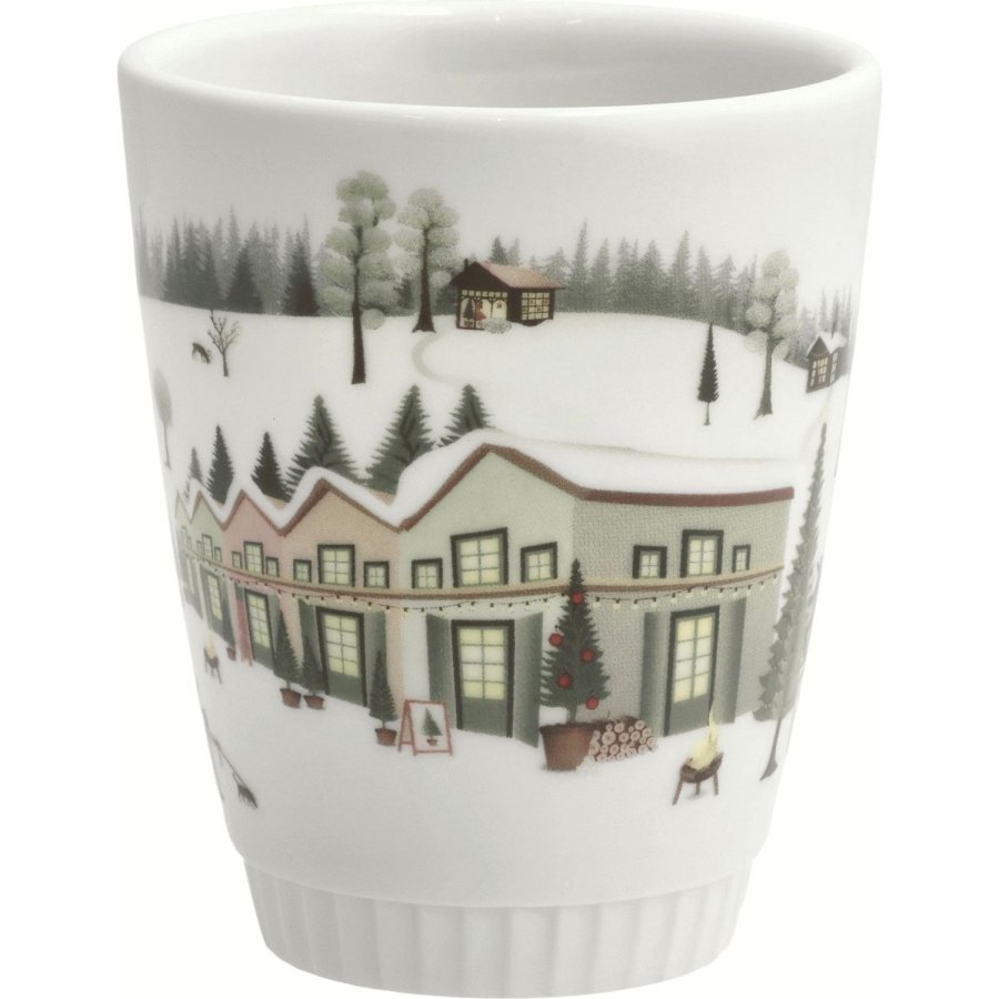 Pillivuyt Winter Becher 27 cl, Wei