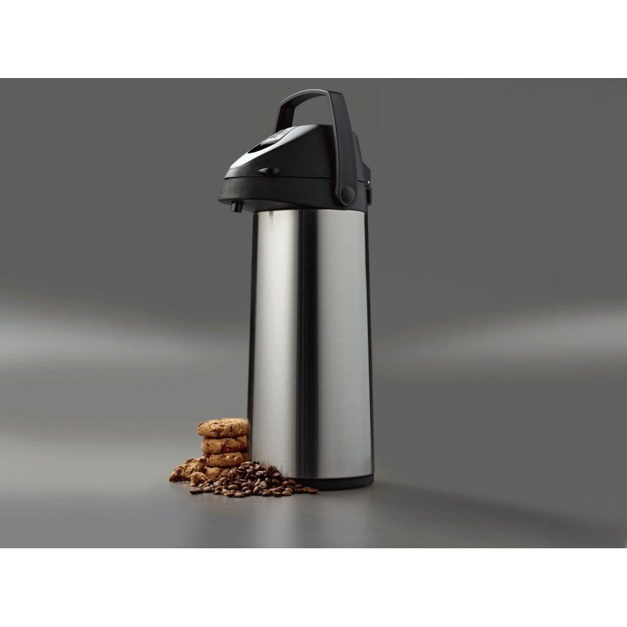 Funktion Pumpthermoskanne 1,9 L, Mattstahl