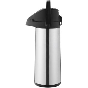 Funktion Pumpthermoskanne 1,9 L, Mattstahl